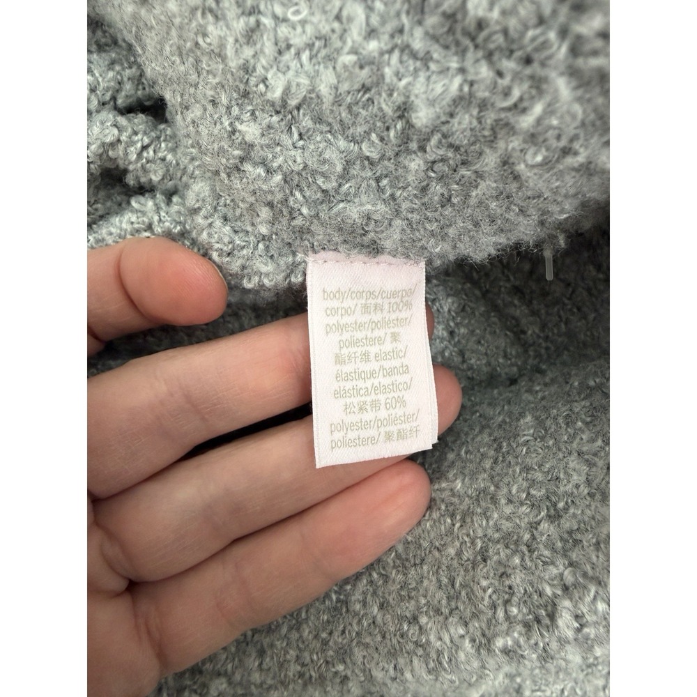 Women's PINK Victoria Secret Warm Fuzzy Sweater Pants Gray Size XS - Picture 4 of 11